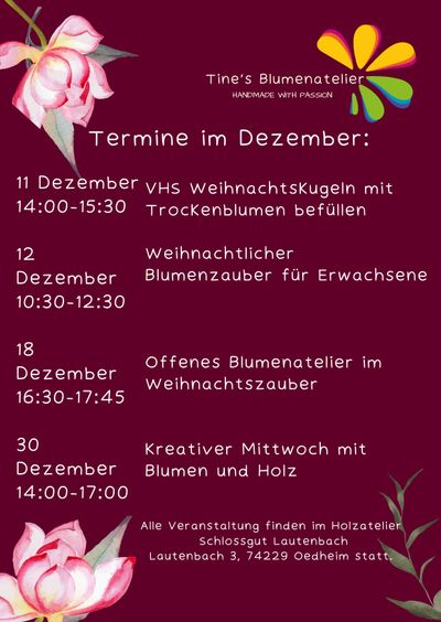 Termine Dezember 2026