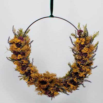 Trockenblumenkranz „Naturkraft“